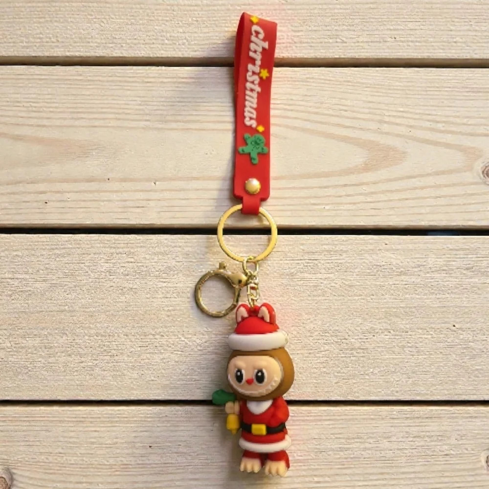 Christmas Labubu Keychain